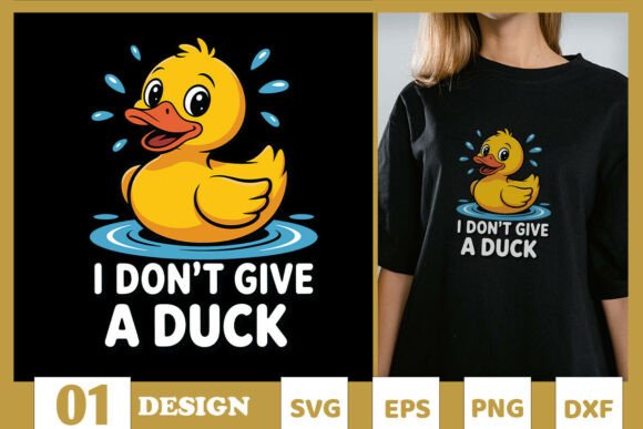 Download I Don't Give a Duck Funny Animal SVG - Premium Resources