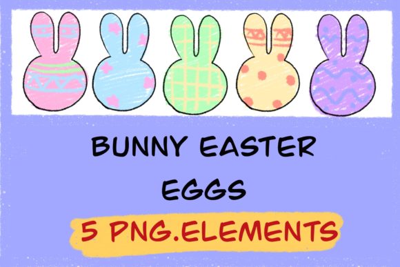 Download Cute Illustration Bunny Easter Eggs - Bunny Collection