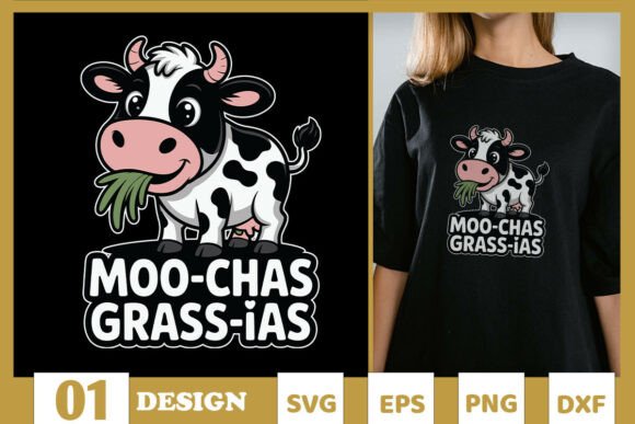 Download Moo-chas Grass-ias Funny Animal SVG - Funny animal svg Collection